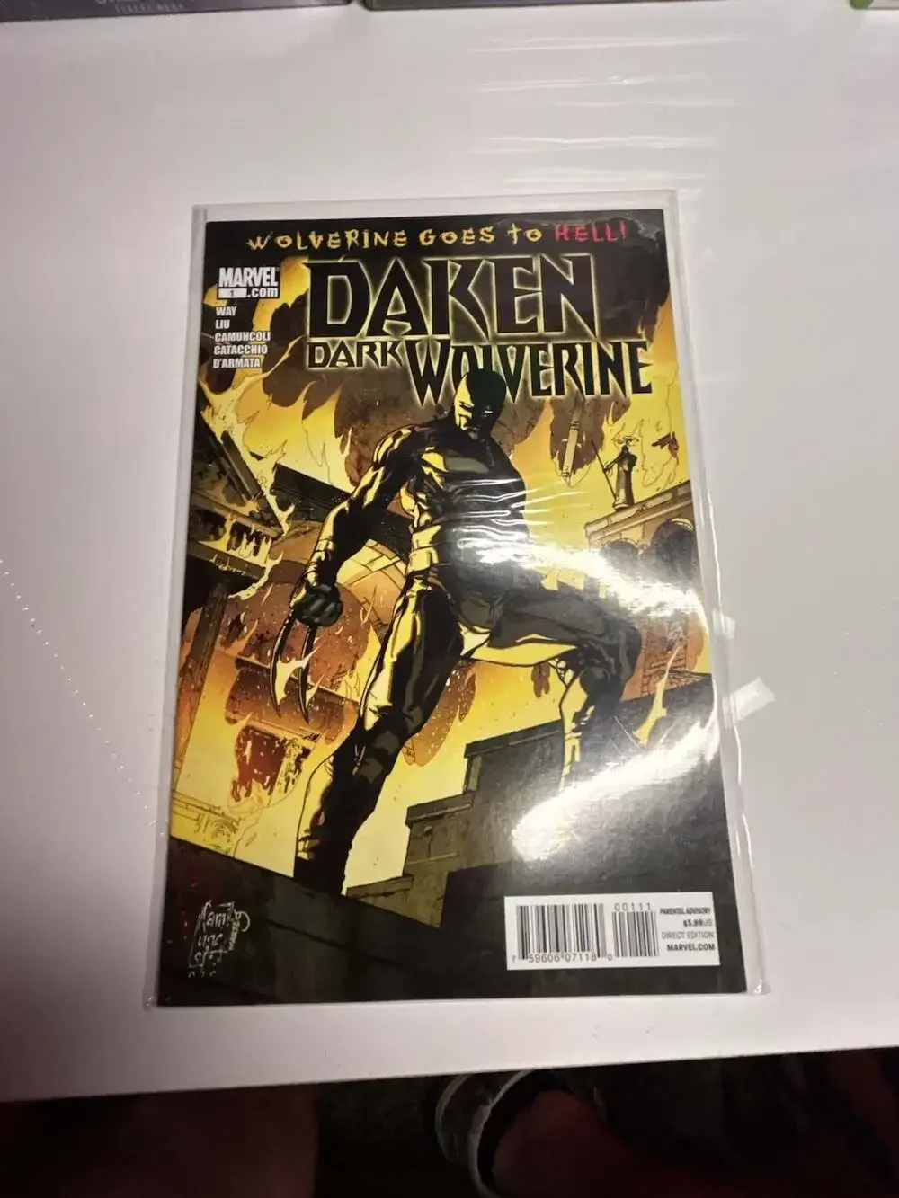 Daken: Dark Wolverine #1 Marvel Comics 2010 Unread NM/NM+